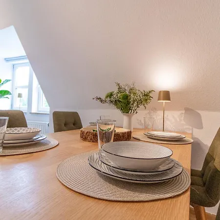Erzglueck Modernes Dachgeschoss-apartment I Nahe Altstadt I Stellplatz & Waschmaschine Neuwelt