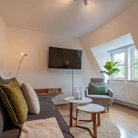Appartement Erzglueck Modernes Dachgeschoss-apartment I Nahe Altstadt I Stellplatz & Waschmaschine Neuwelt
